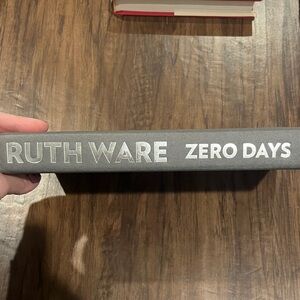 Ruth Ware 'Zero Days' Hardcover Book